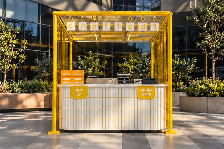 Abu Dhabi Food Kiosk Fabrication - photo 2
