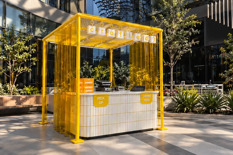 Abu Dhabi Food Kiosk Fabrication - photo 4