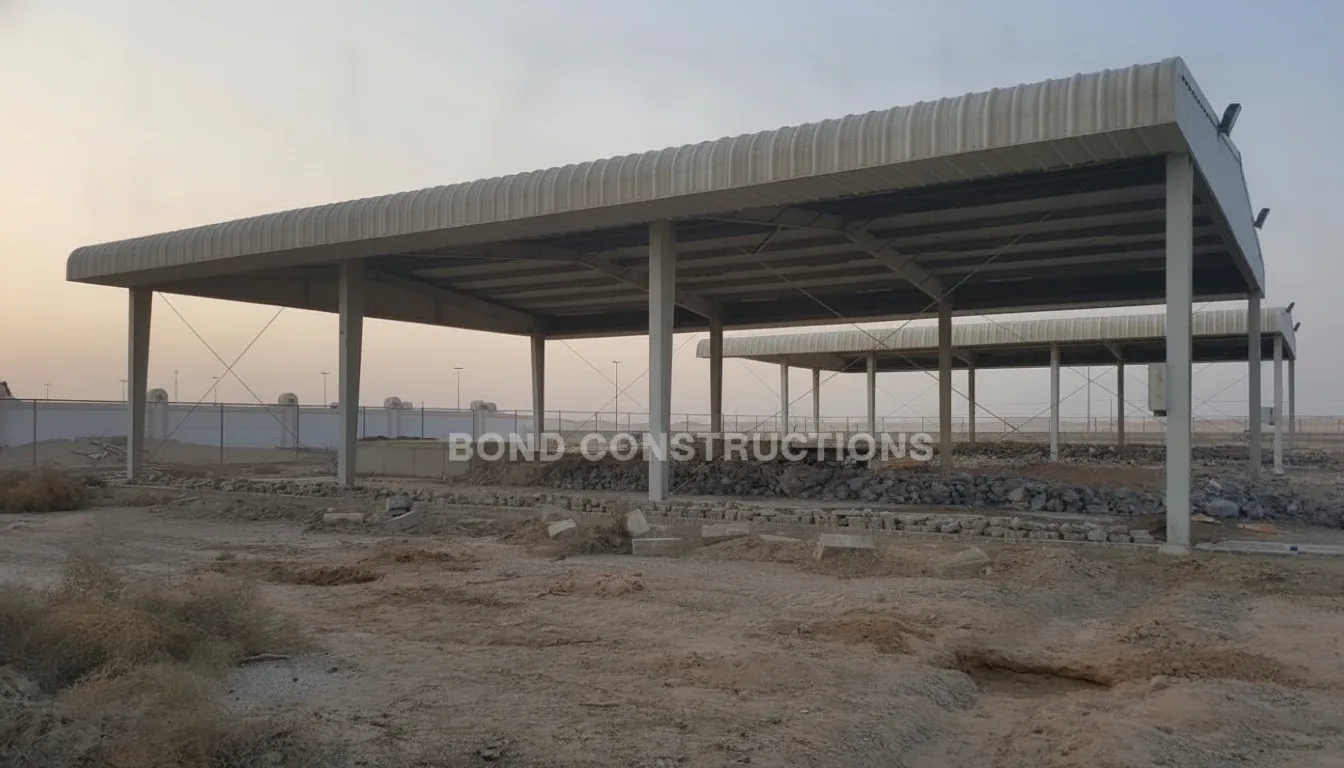 Sweihan Industrial Shade Structure - photo 2
