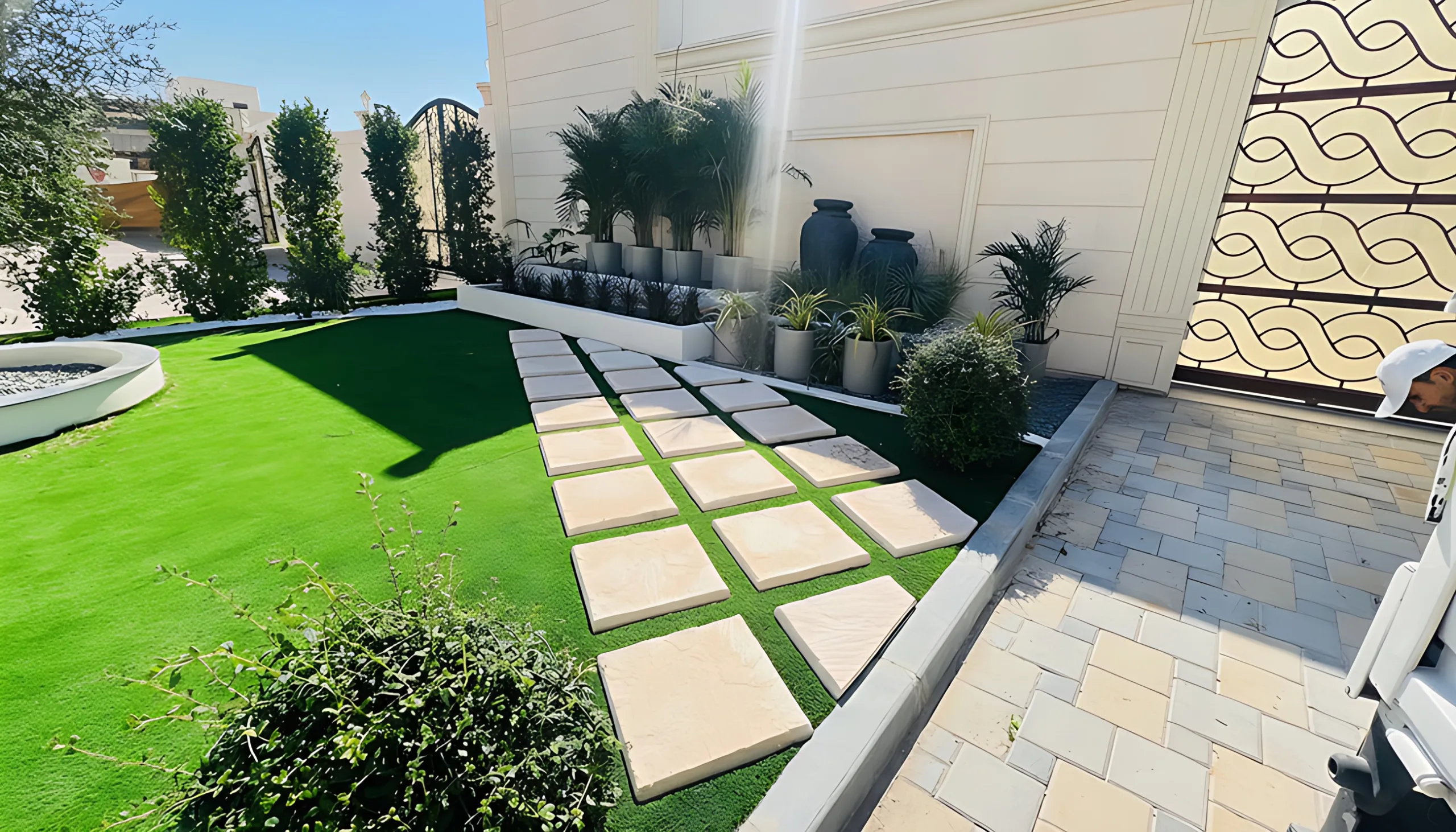 Al Shamkha Villa Landscaping - photo 4
