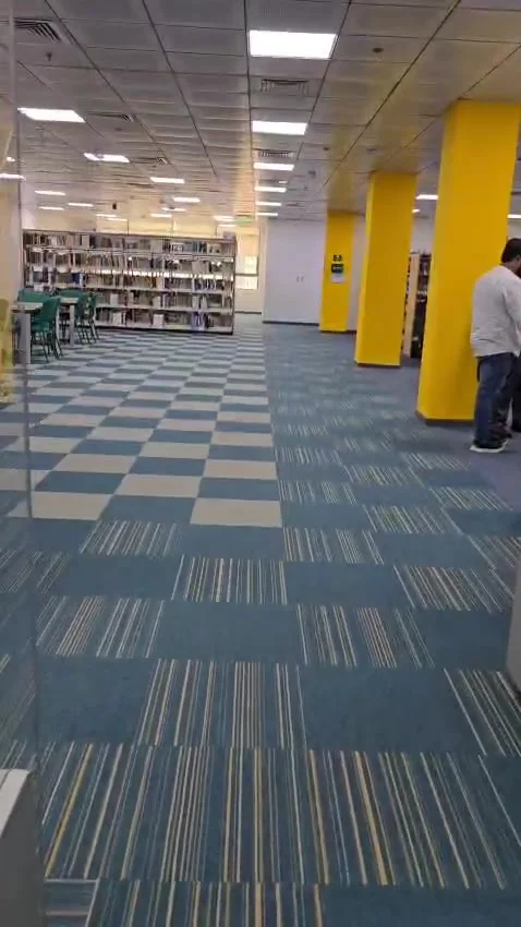 Library Carpet Installation - before 2