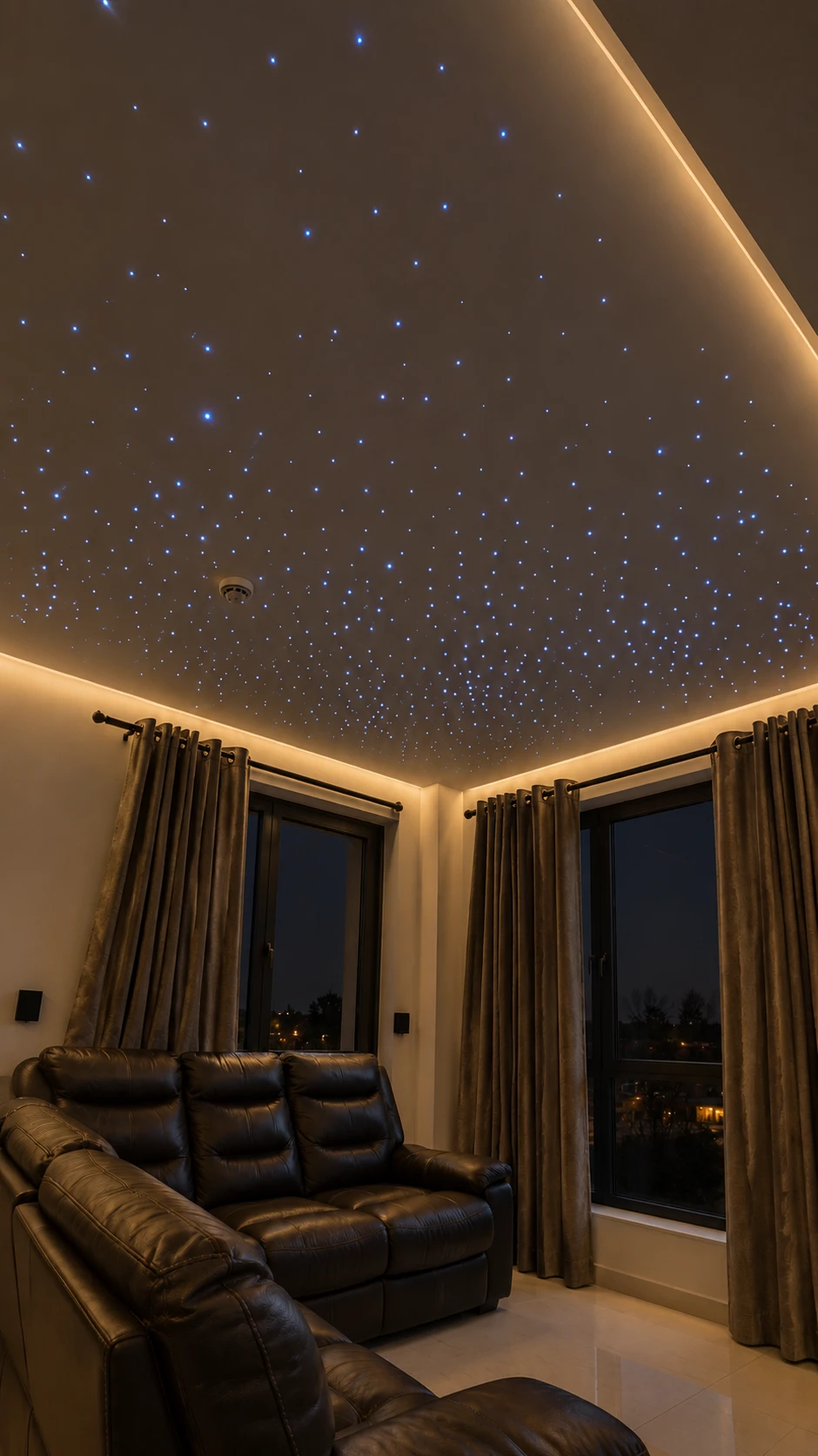Star Light Ceiling, Private Residence - after