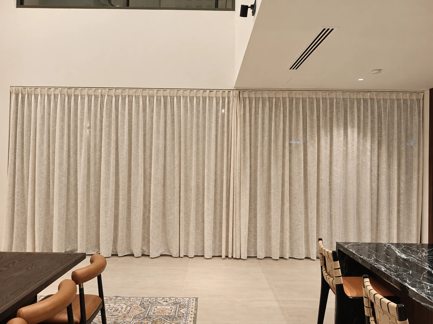 Saadiyat Island Villa - Curtains and Carpet
