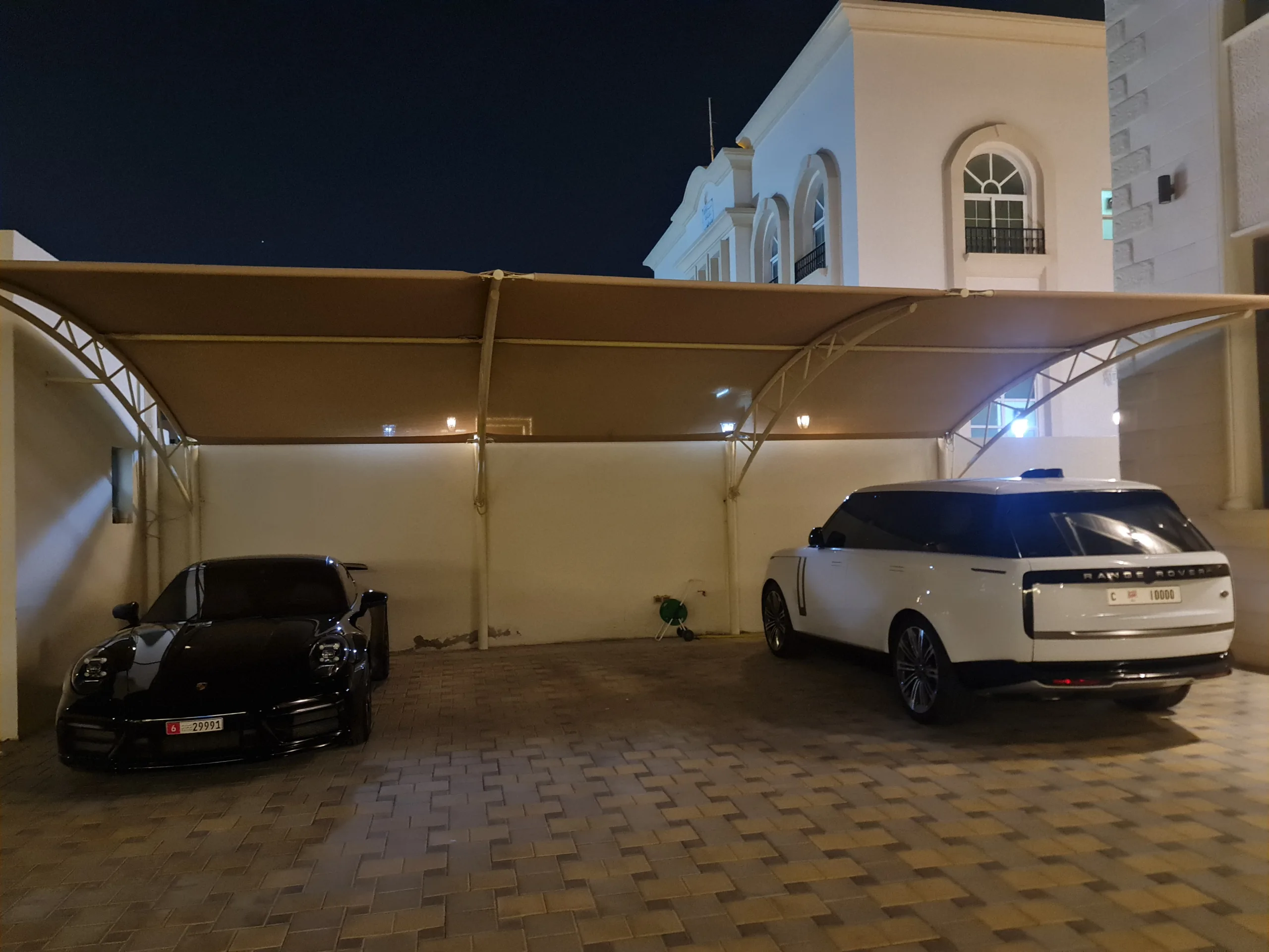 Al Shamkha Villa Car Park - before