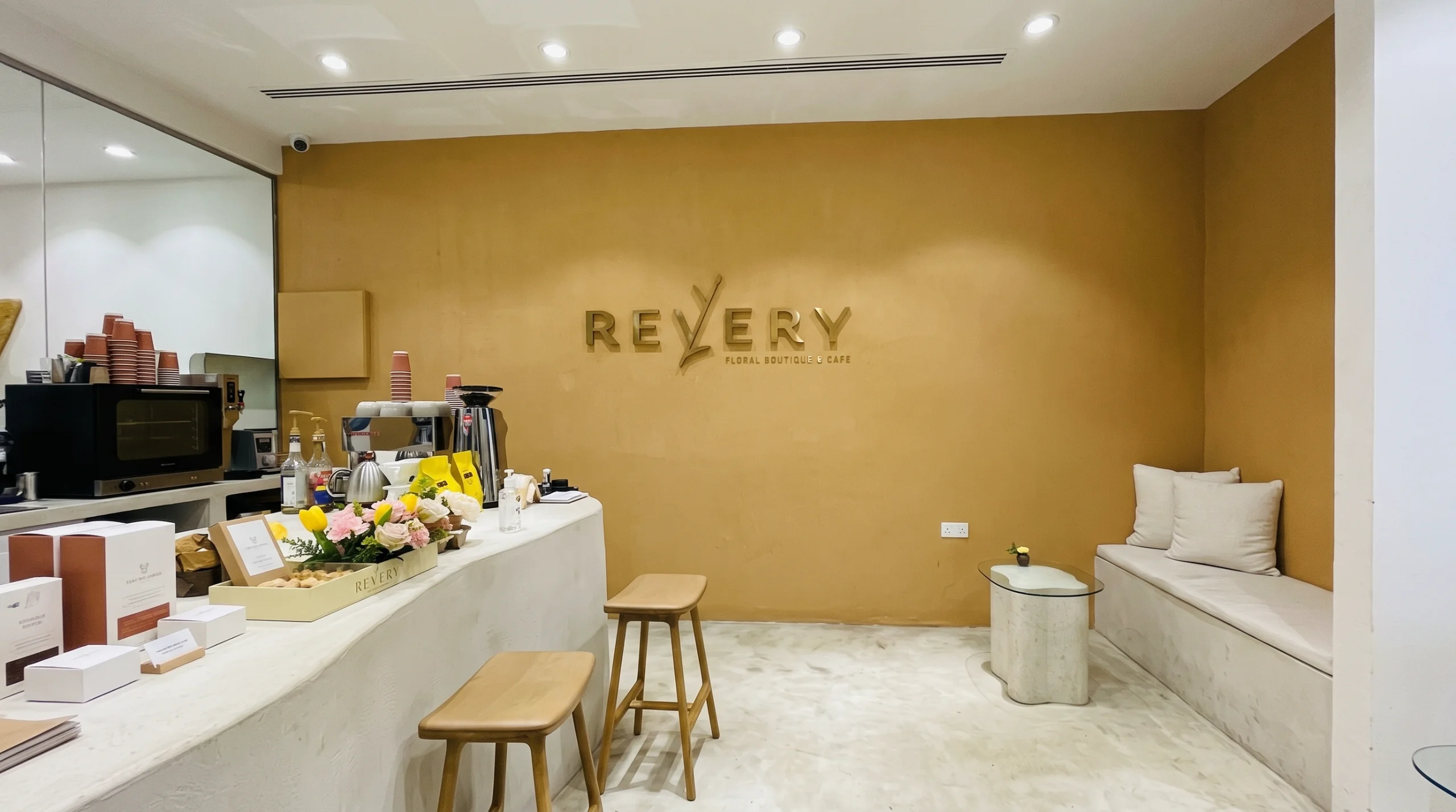 Revery Café & Flowers Fit-Out - after