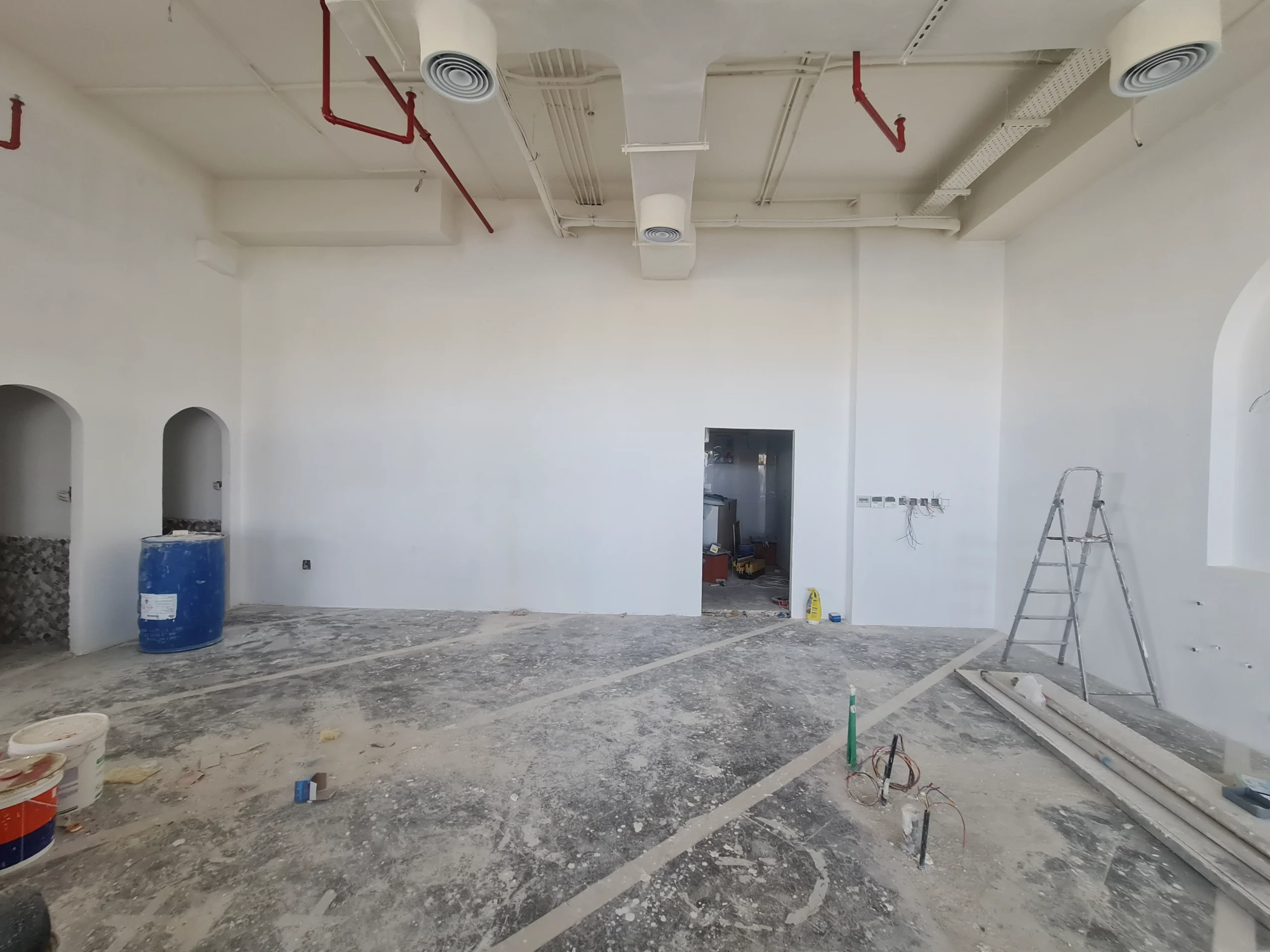 Madinat Zayed QAF Cafe Fit-Out - before