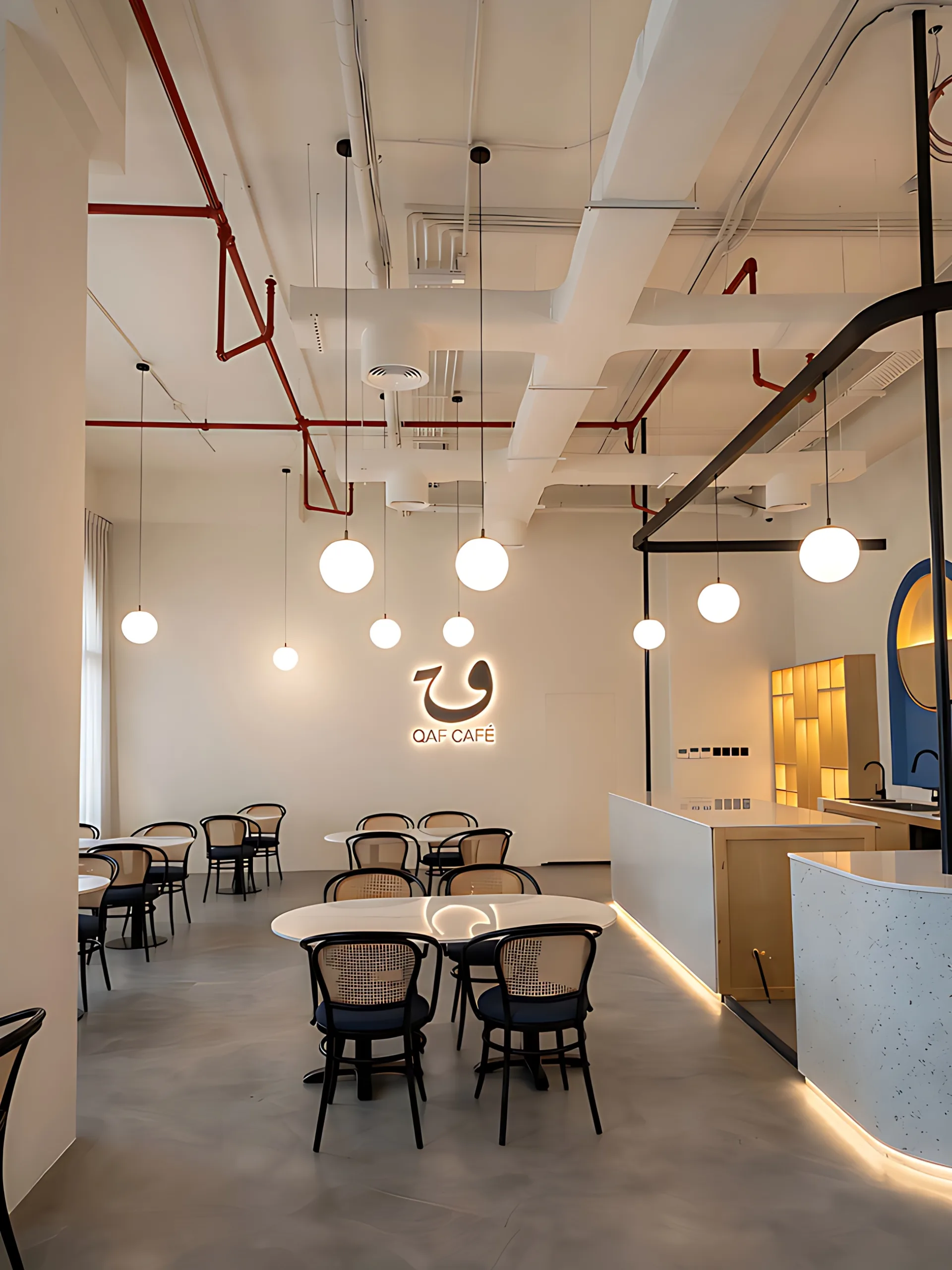 Madinat Zayed QAF Cafe Fit-Out - after
