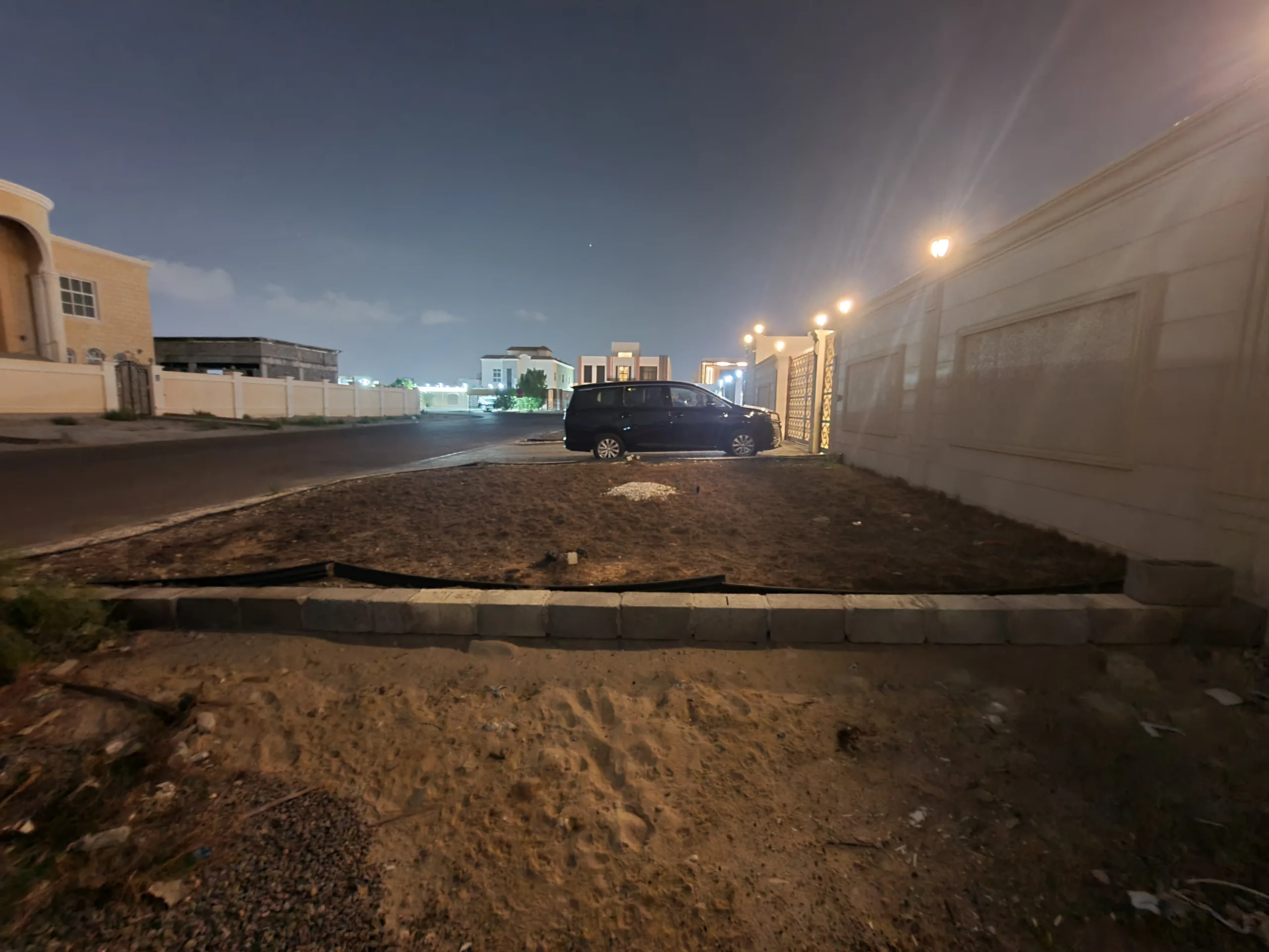 Al Shamkha Villa Landscaping - before 3