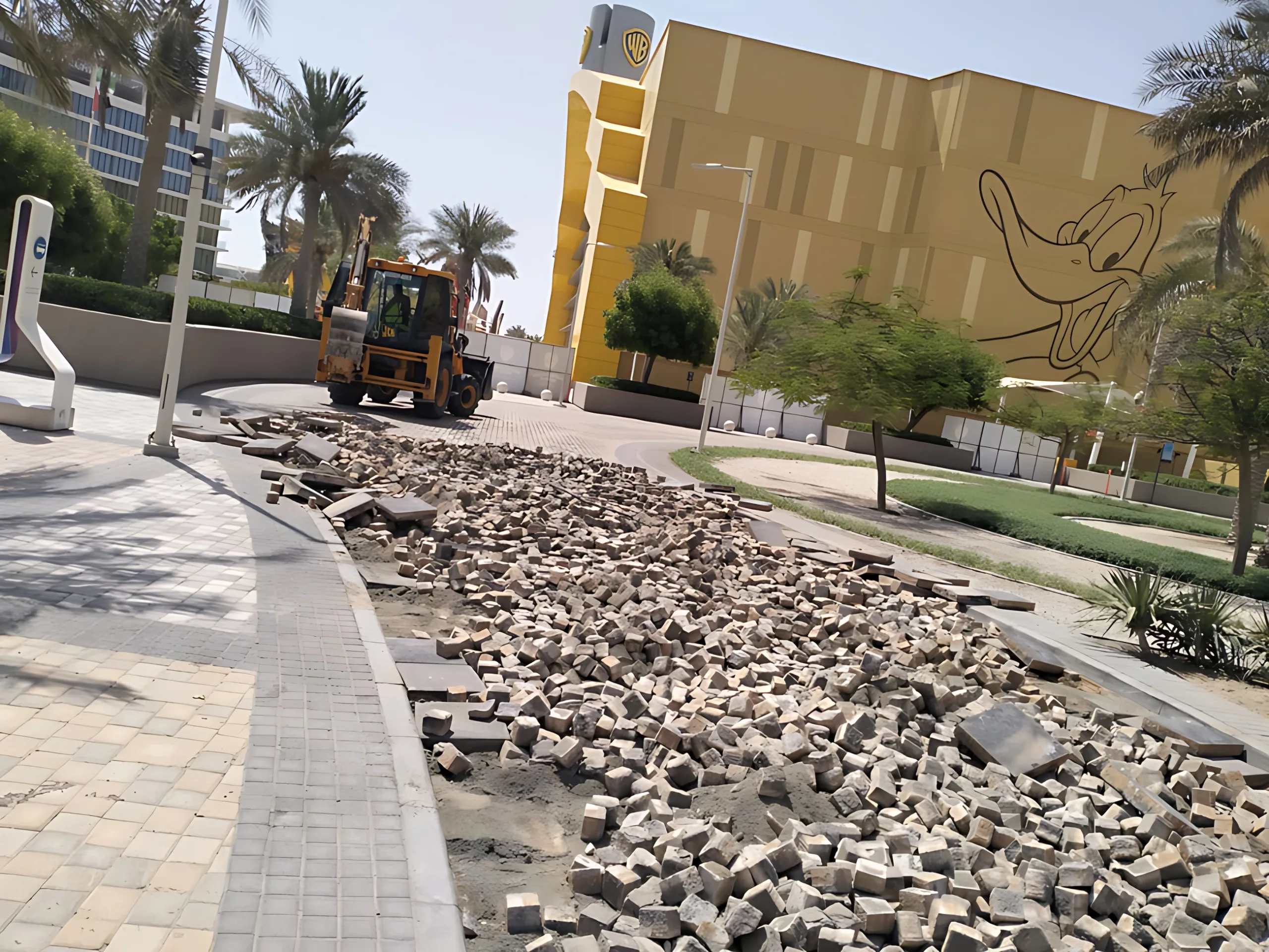Warner Bros Parking Area Paving - photo 1