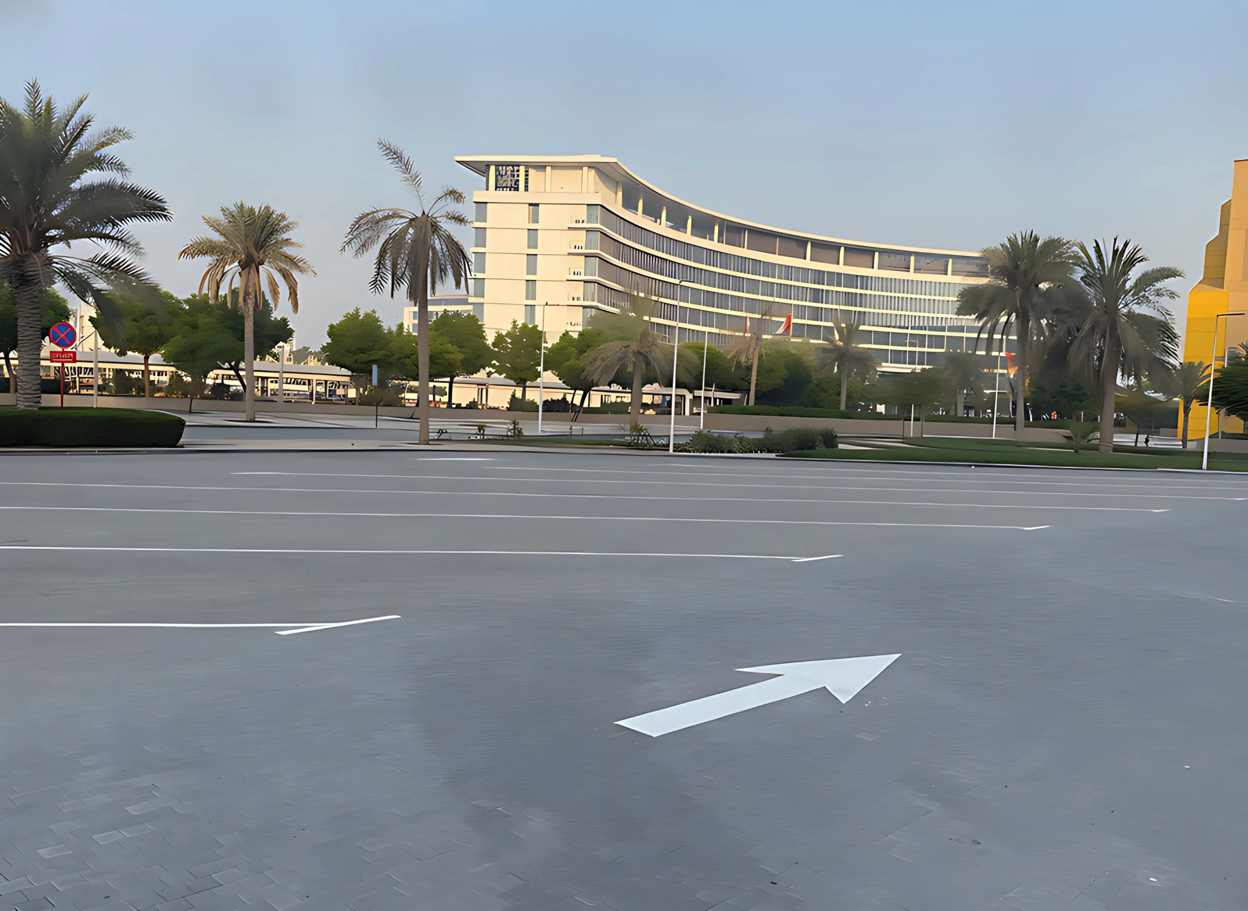 Warner Bros Parking Area Paving